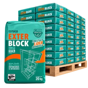tonelada de estuco exterbloc