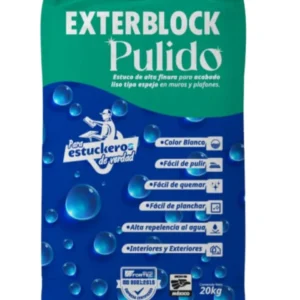 Tonelada Estuco Pulido 50 Bultos de 20kg